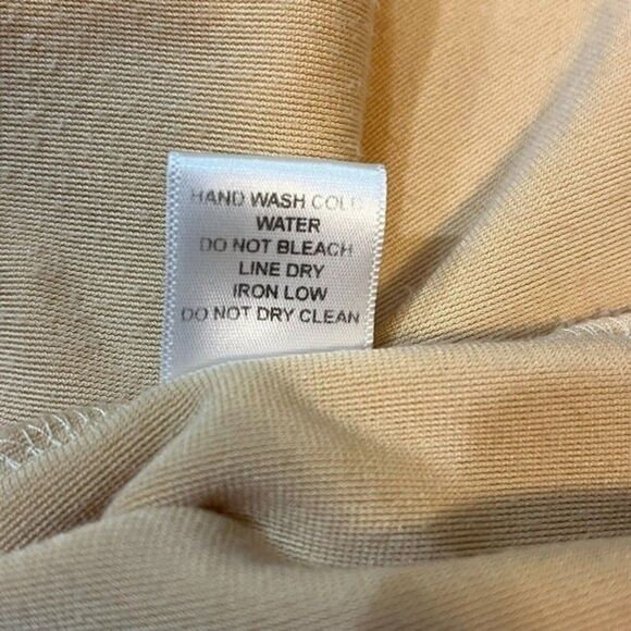 HYFVE Womens Jacket Long Sleeve Button Front Butter Yellow Fleece Cardigan Sz M - Picture 5 of 14